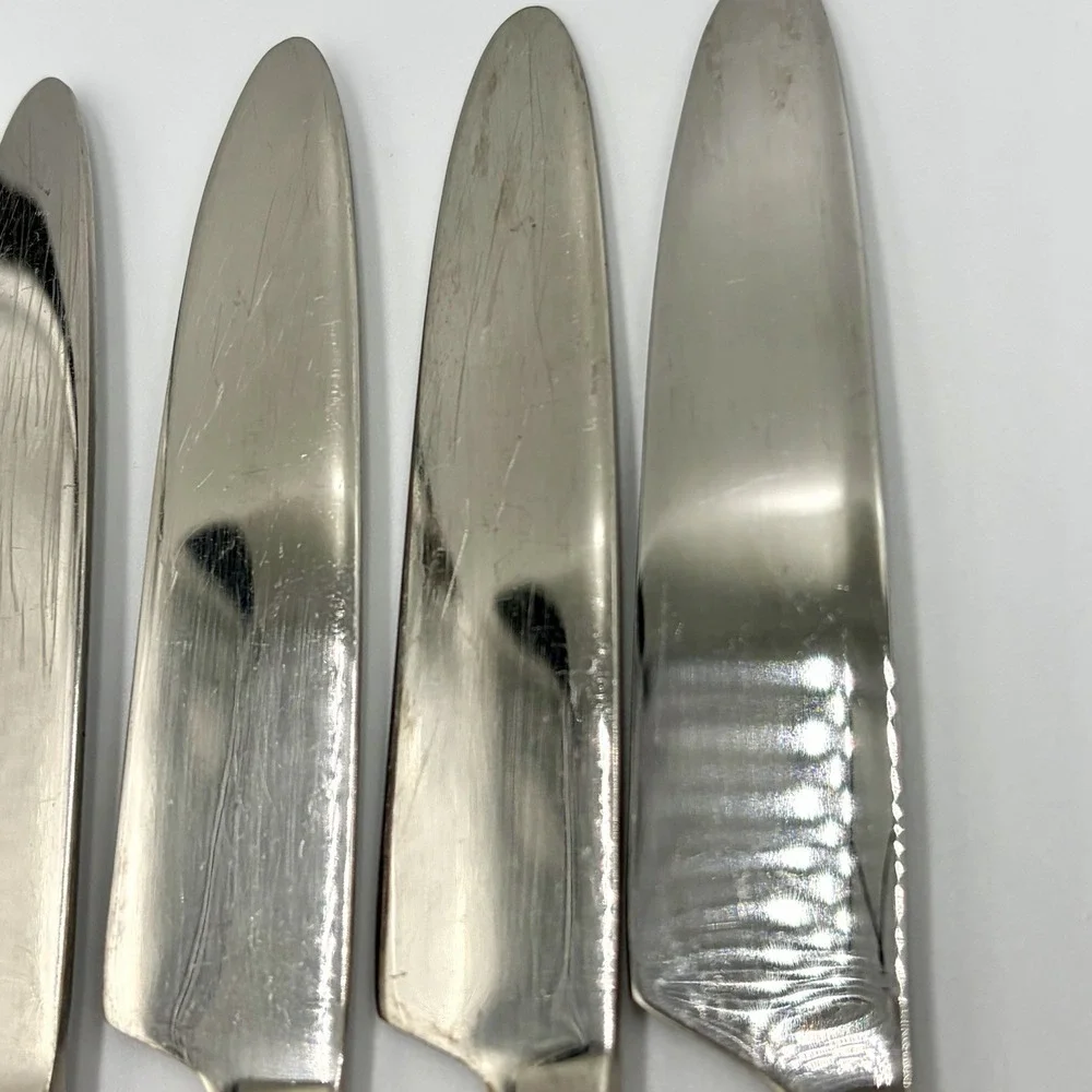 Gourmet Settings Treble Clef Stainless Dinner Knives 9-3/8